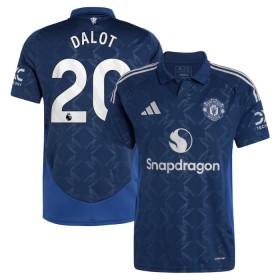 Nogometni Dres Manchester United Dalot 20 Gostujući 2024-25